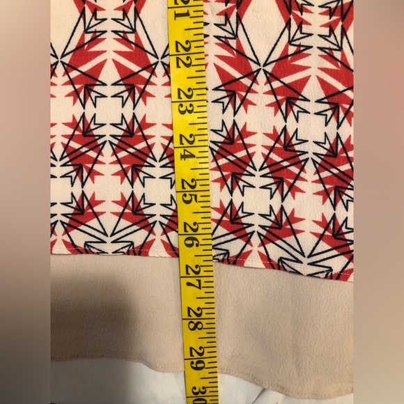 Cabi batik, size small, cream orange & black camisole dress - Picture 9 of 11